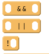 The logical operator blocks in App Lab: &&, ||, and !